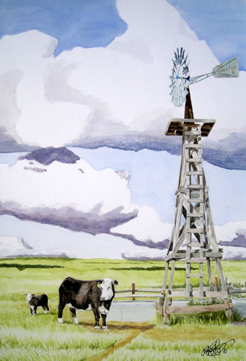 Roy Jessup Studio water color artist and gallery